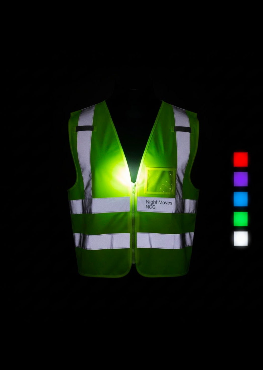 LED Reflective Safety Vest